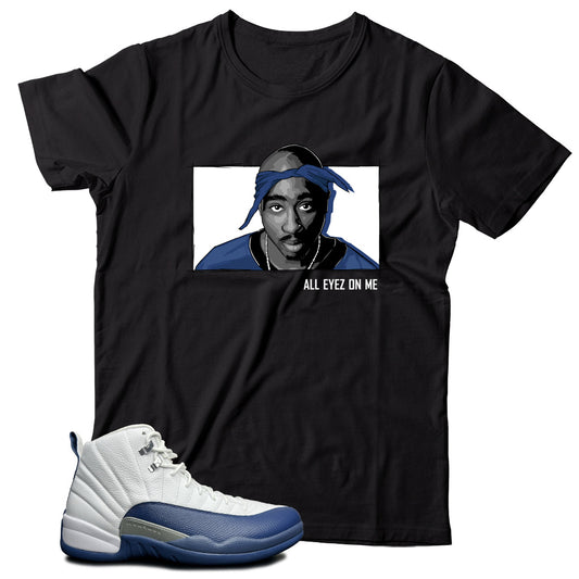 Shirt Match Jordan 12 French Blue