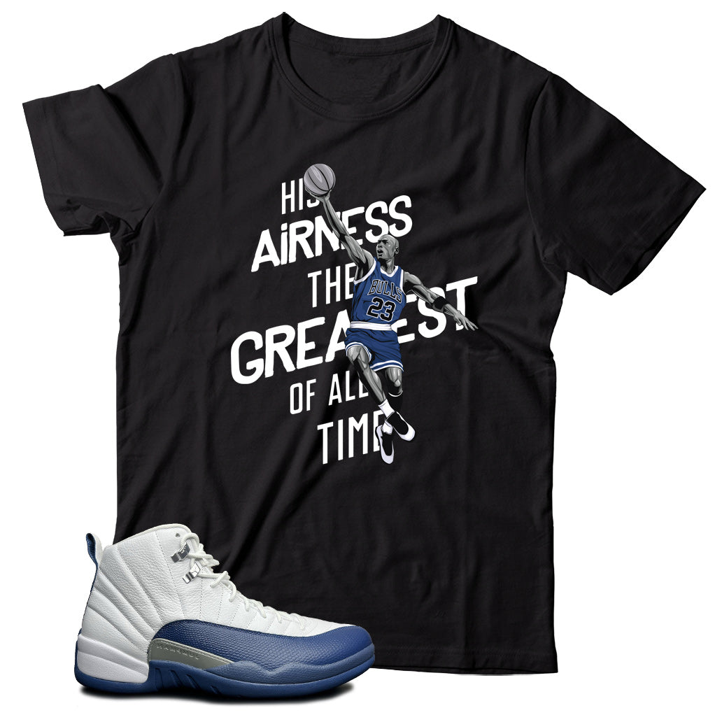 Shirt Match Jordan 12 French Blue