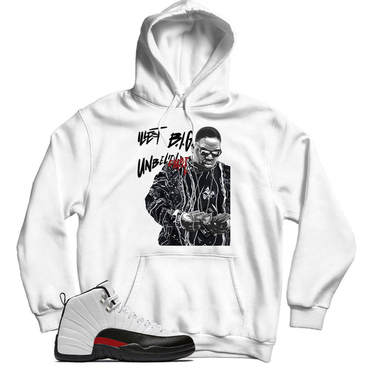 Jordan 12 Red Taxi hoodie