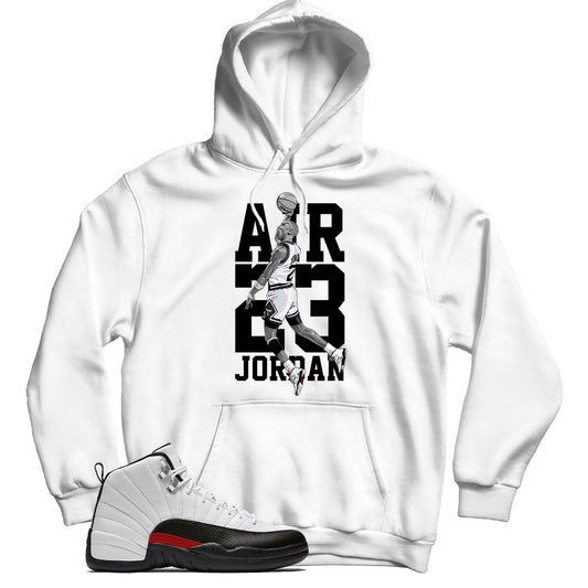 Jordan 12 Red Taxi hoodie