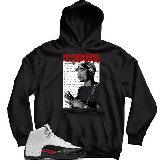 Jordan 12 Red Taxi hoodie