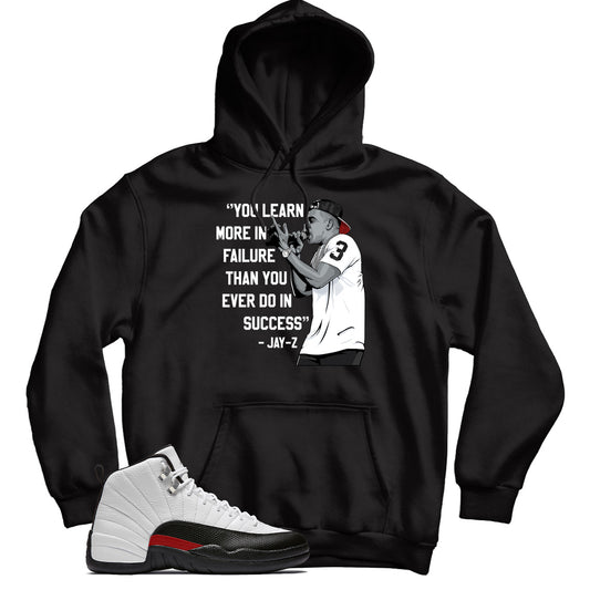 Jordan 12 Red Taxi hoodie