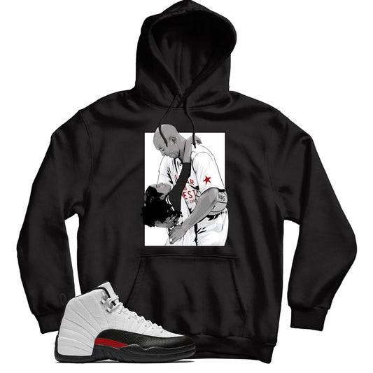 Jordan 12 Red Taxi hoodie
