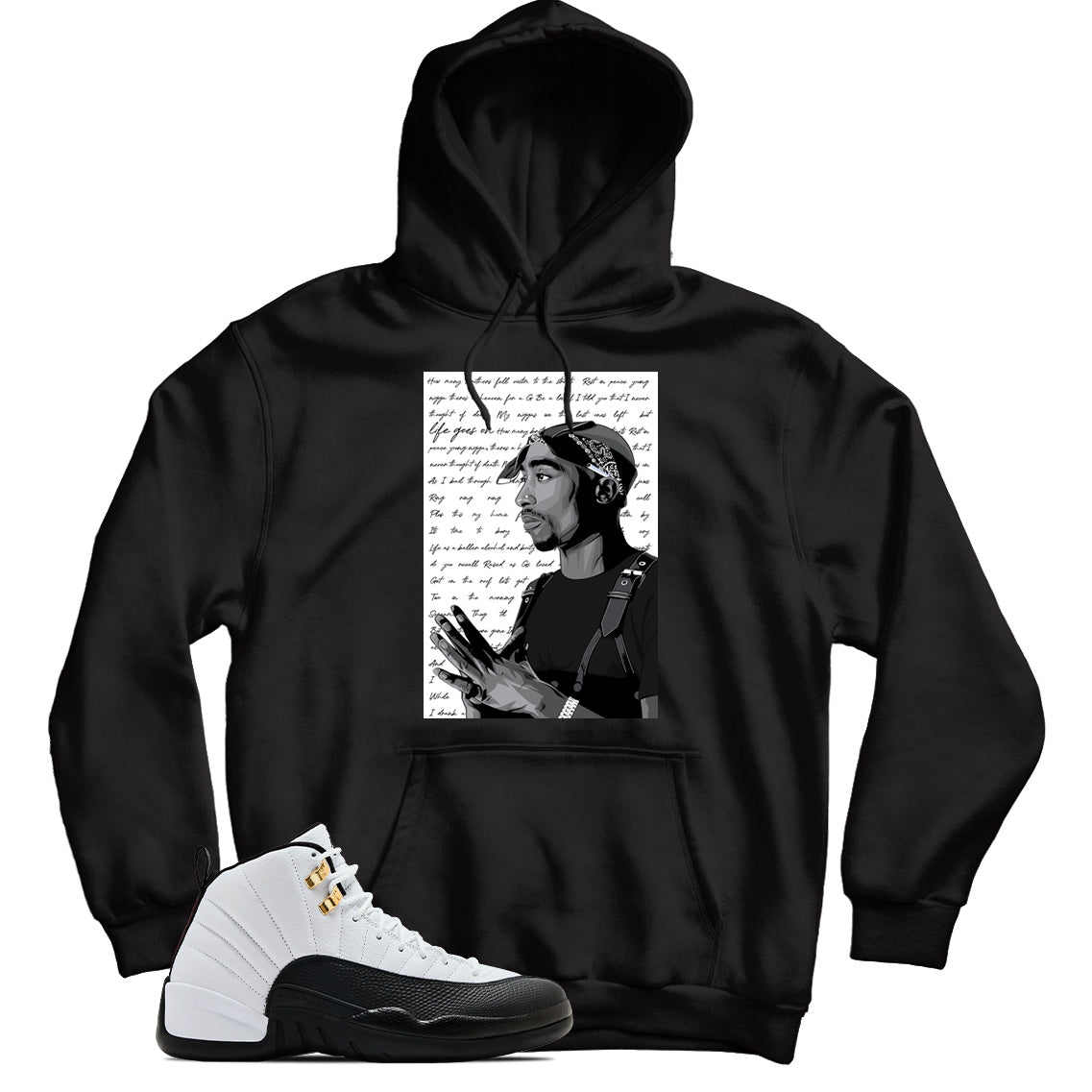Jordan 12 Taxi hoodie