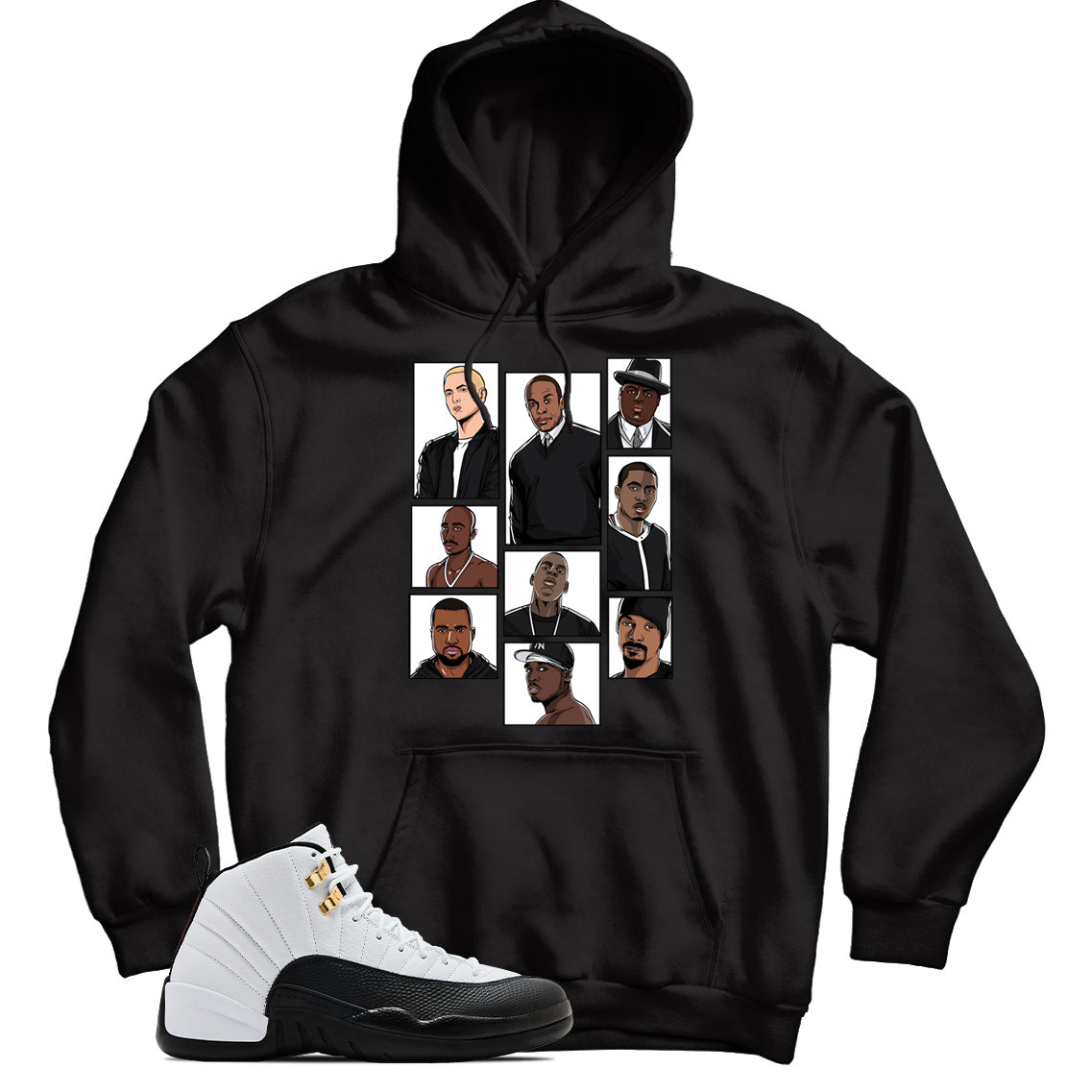 Jordan 12 Taxi hoodie