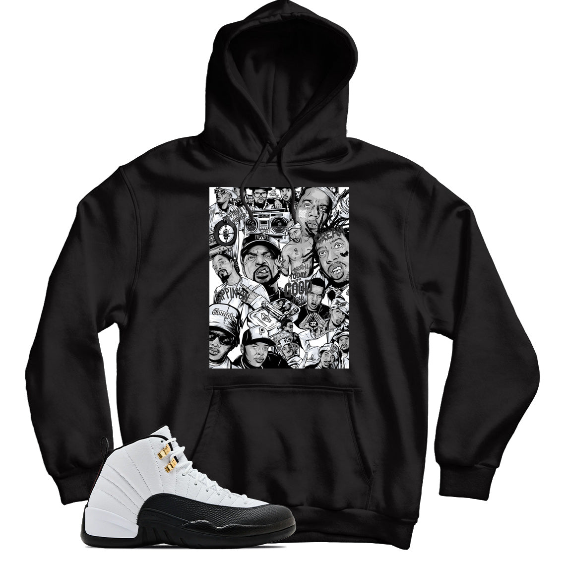 Jordan 12 Taxi hoodie