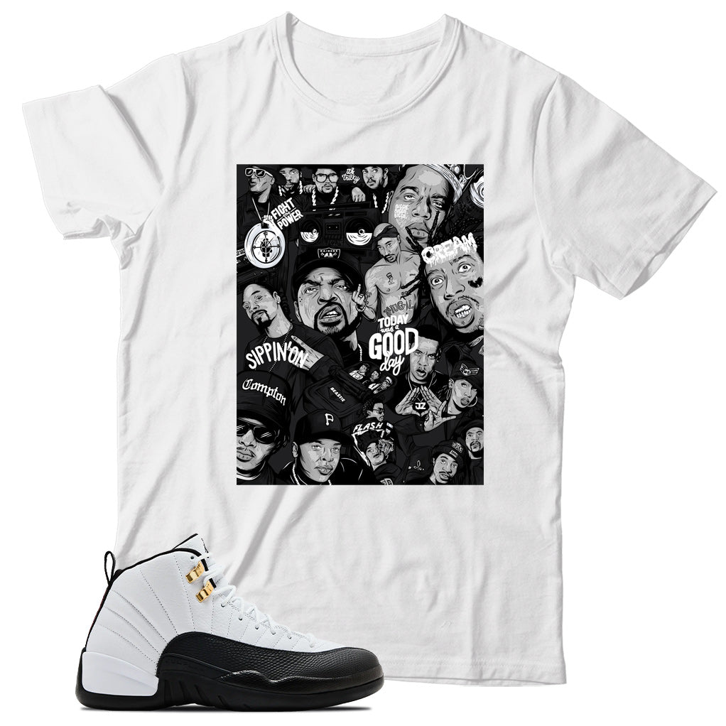 Jordan 12 Taxi shirt