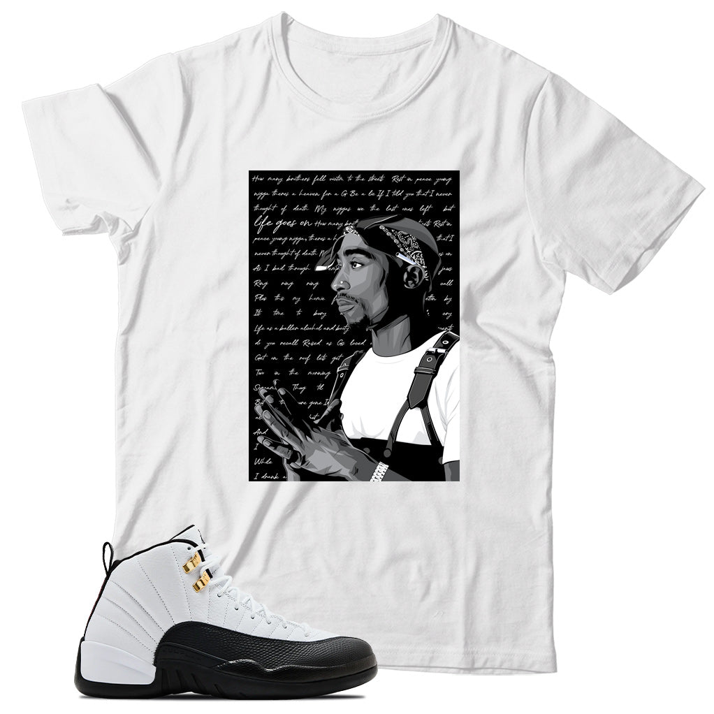 Jordan 12 Taxi shirt