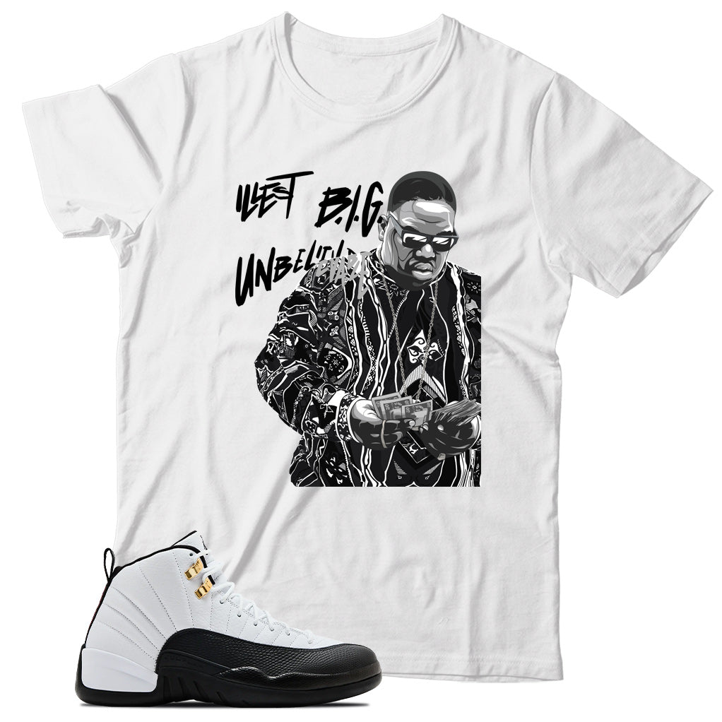 Jordan 12 Taxi shirt