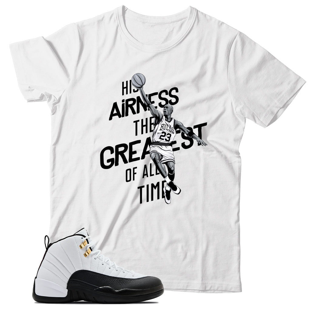 Jordan 12 Taxi shirt