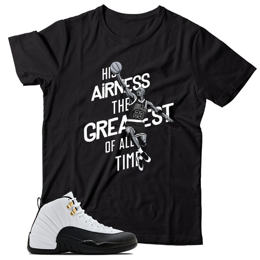 Jordan 12 Taxi shirt