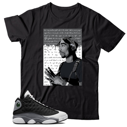 Air Jordan 13 Black Flint Match T-Shirt