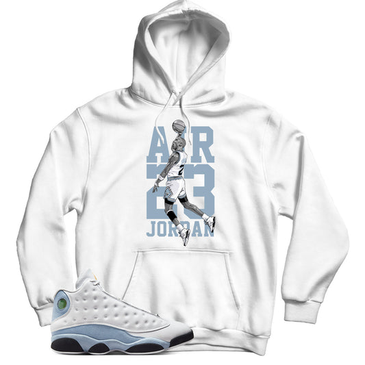 Jordan 13 Blue Grey hoodie