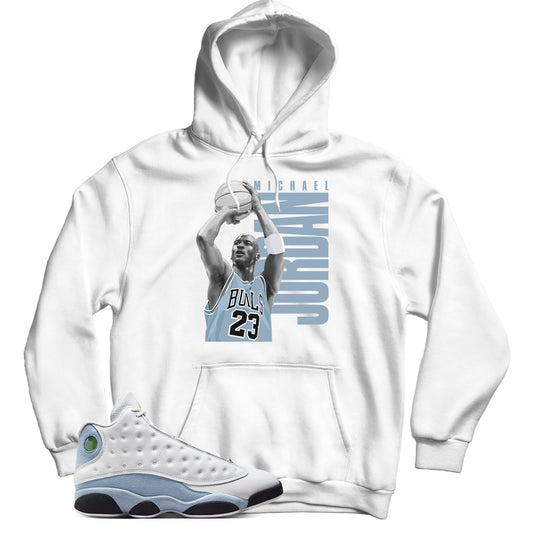 Jordan 13 Blue Grey hoodie