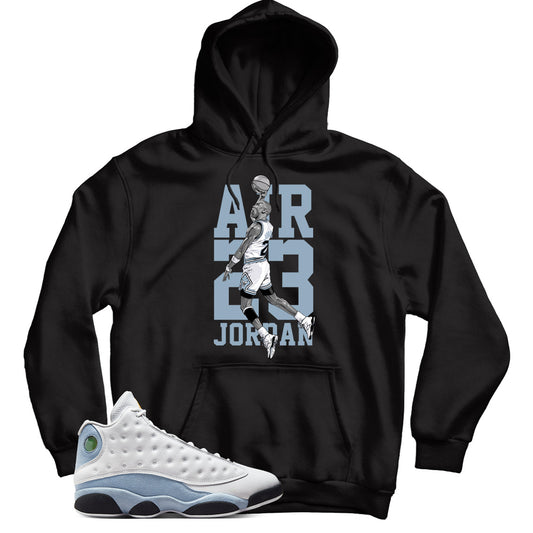 Jordan 13 Blue Grey hoodie