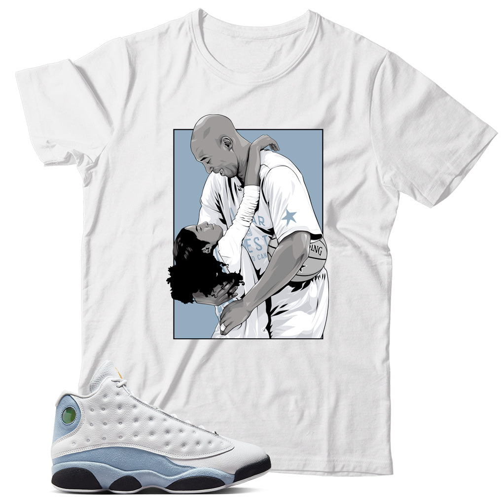 Jordan 13 Blue Grey shirt