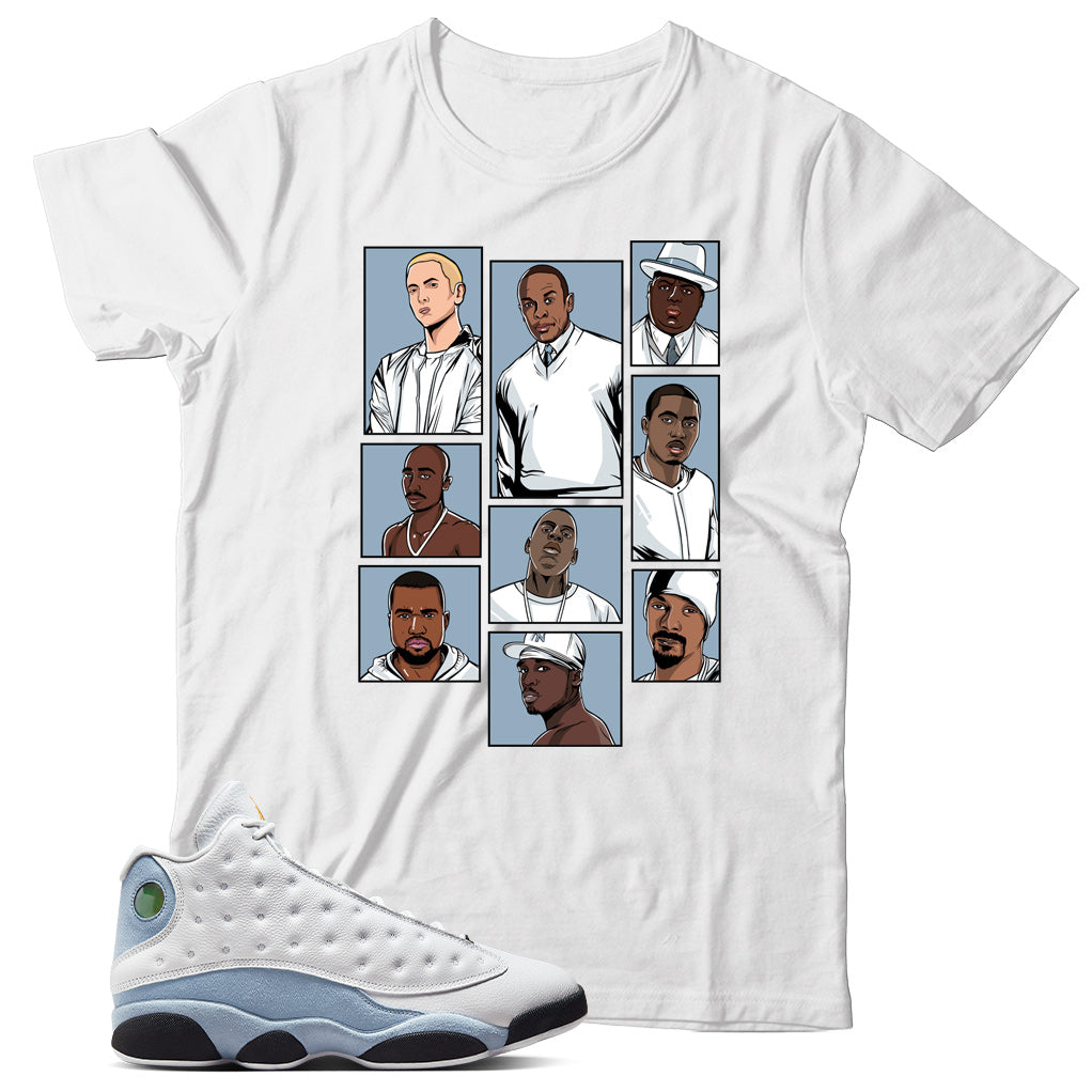 Jordan 13 Blue Grey shirt