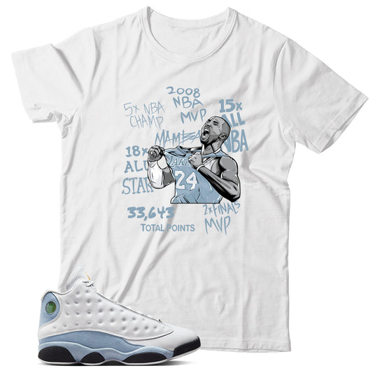 Jordan 13 Blue Grey shirt