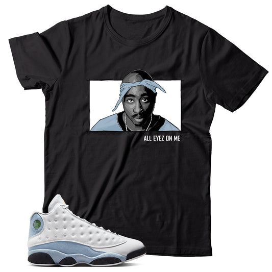 Jordan 13 Blue Grey match shirt