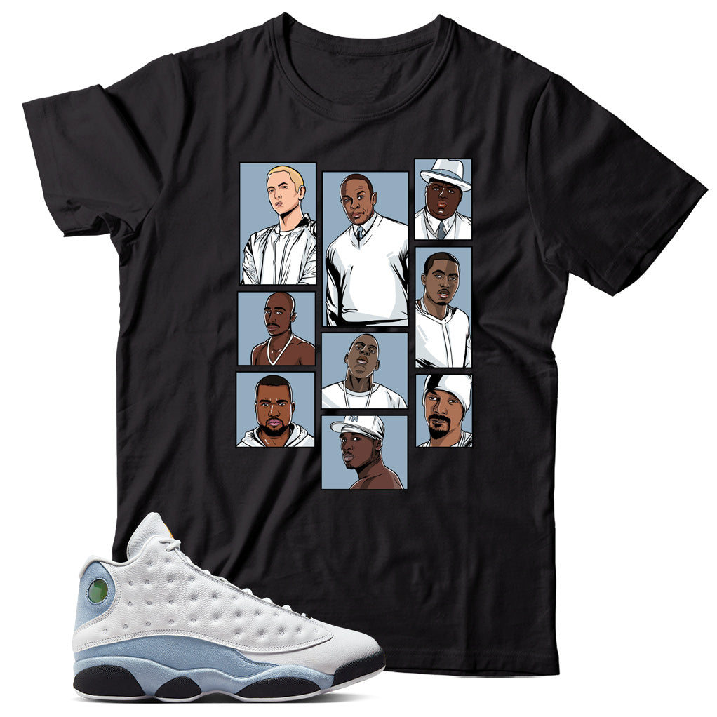 Jordan 13 Blue Grey shirt