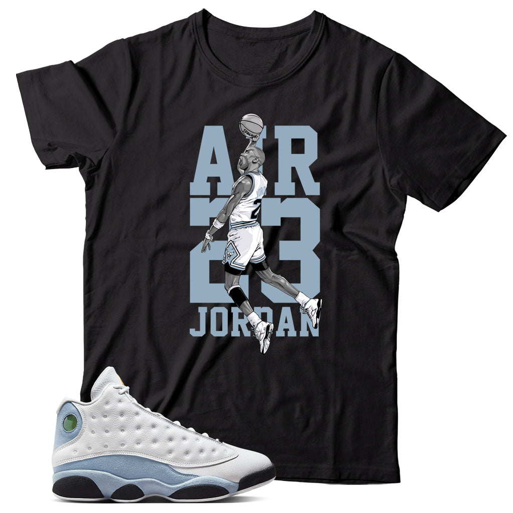 Jordan 13 Blue Grey shirt