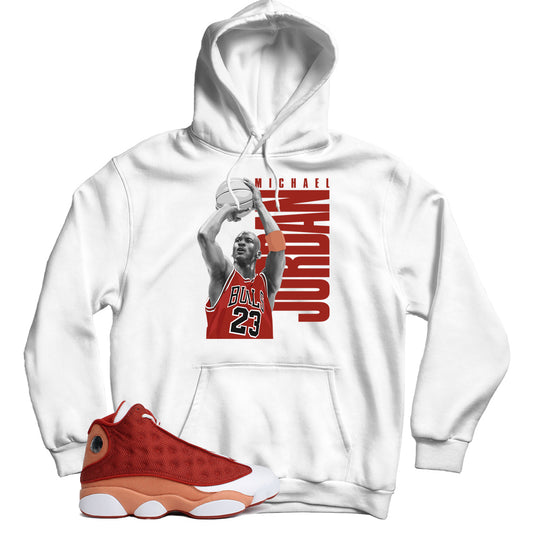 Jordan 13 Dune Red hoodie