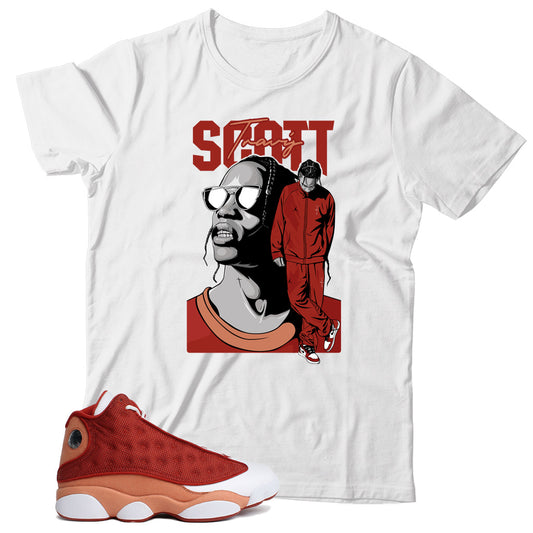 Jordan 13 Dune Red shirt