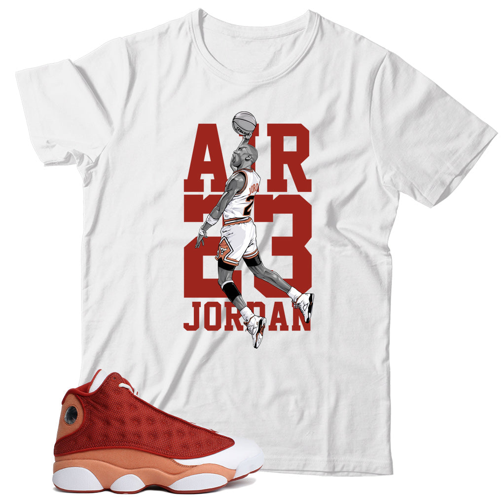 Jordan 13 Dune Red shirt