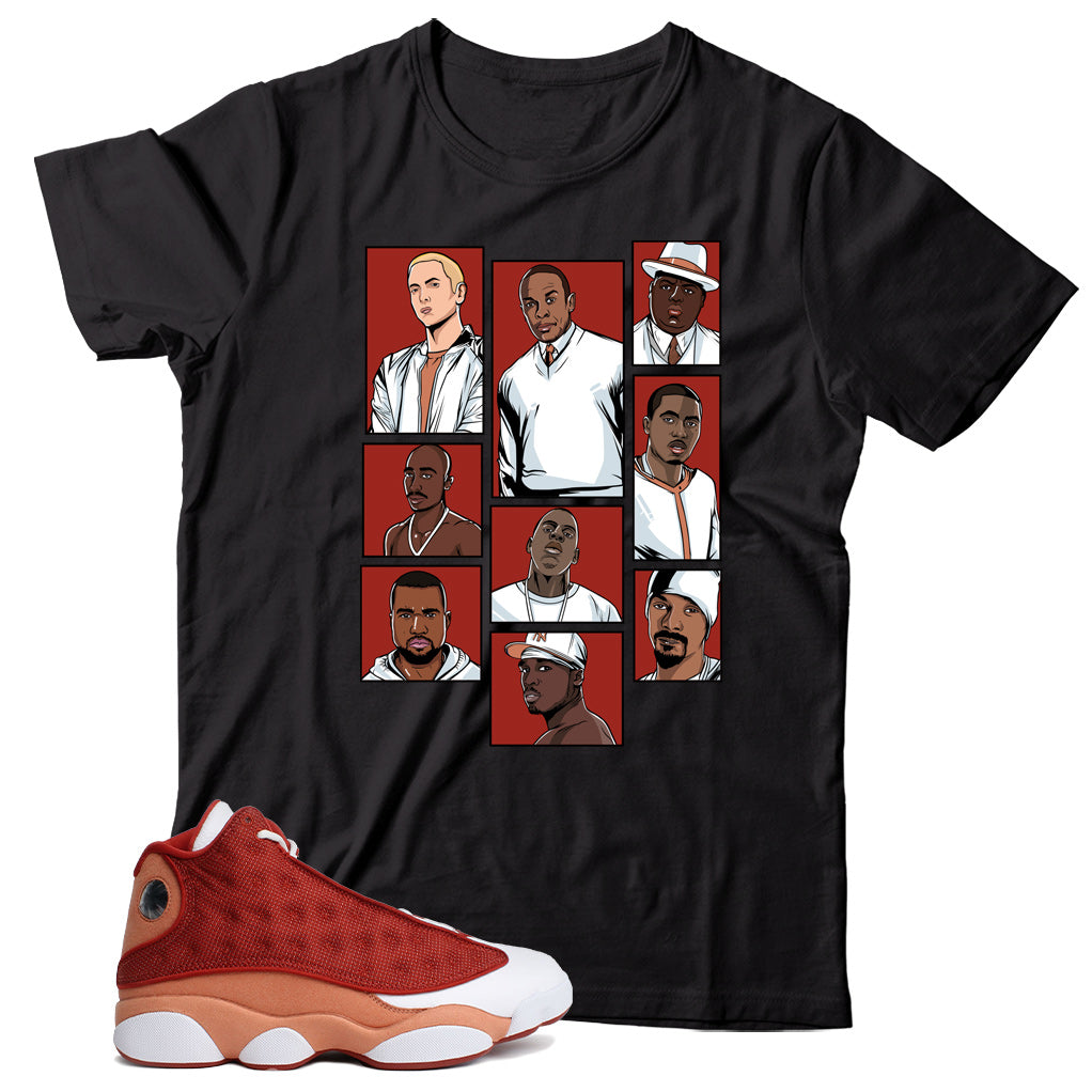 Jordan 13 Dune Red shirt