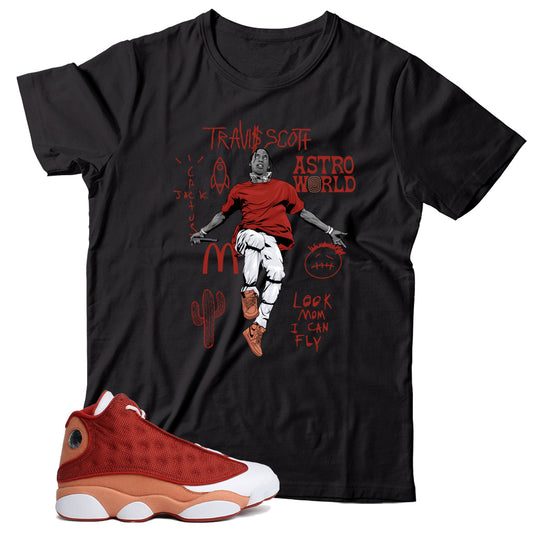 Jordan 13 Dune Red shirt