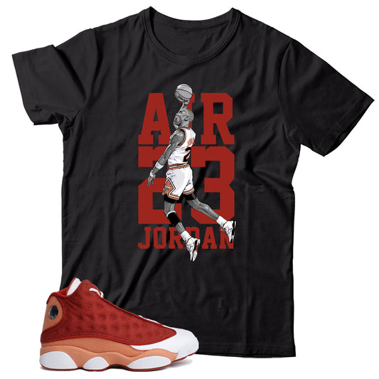 Jordan 13 Dune Red shirt