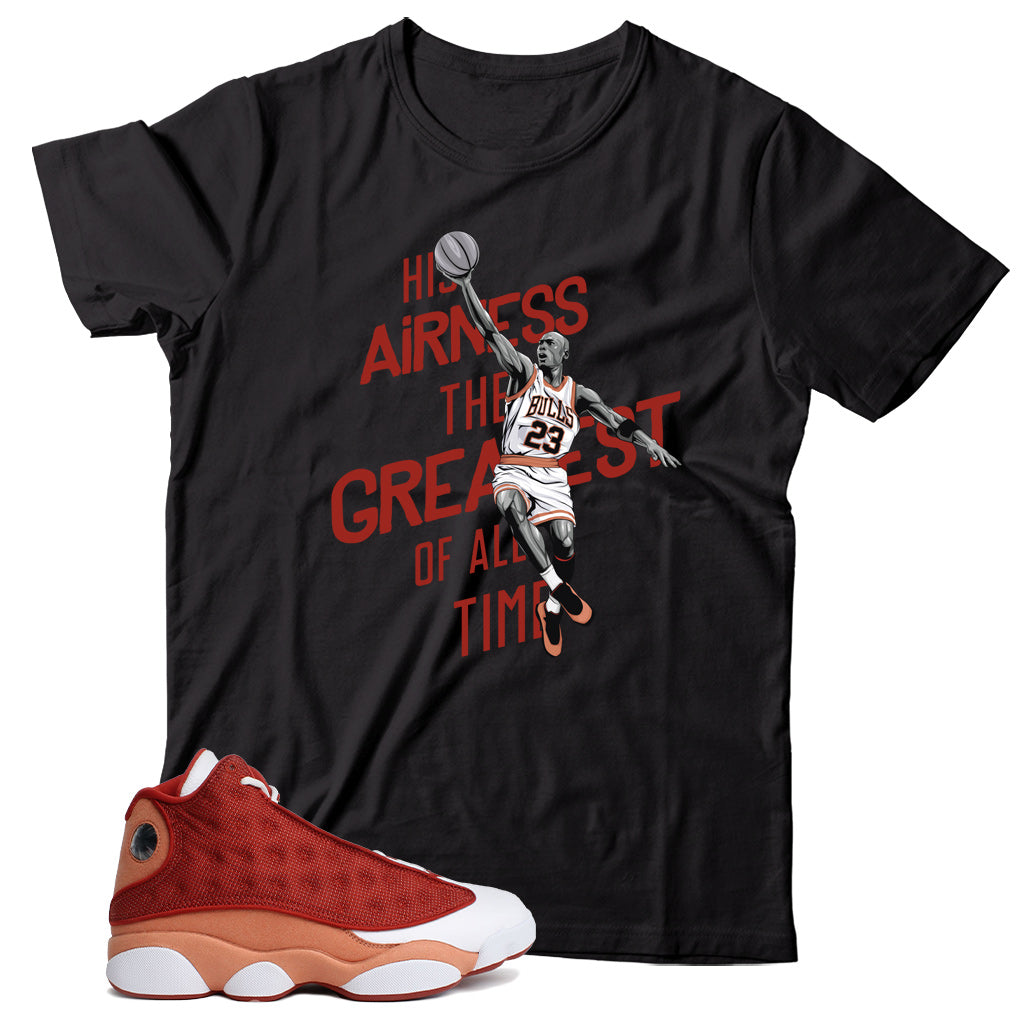 Jordan 13 Dune Red shirt