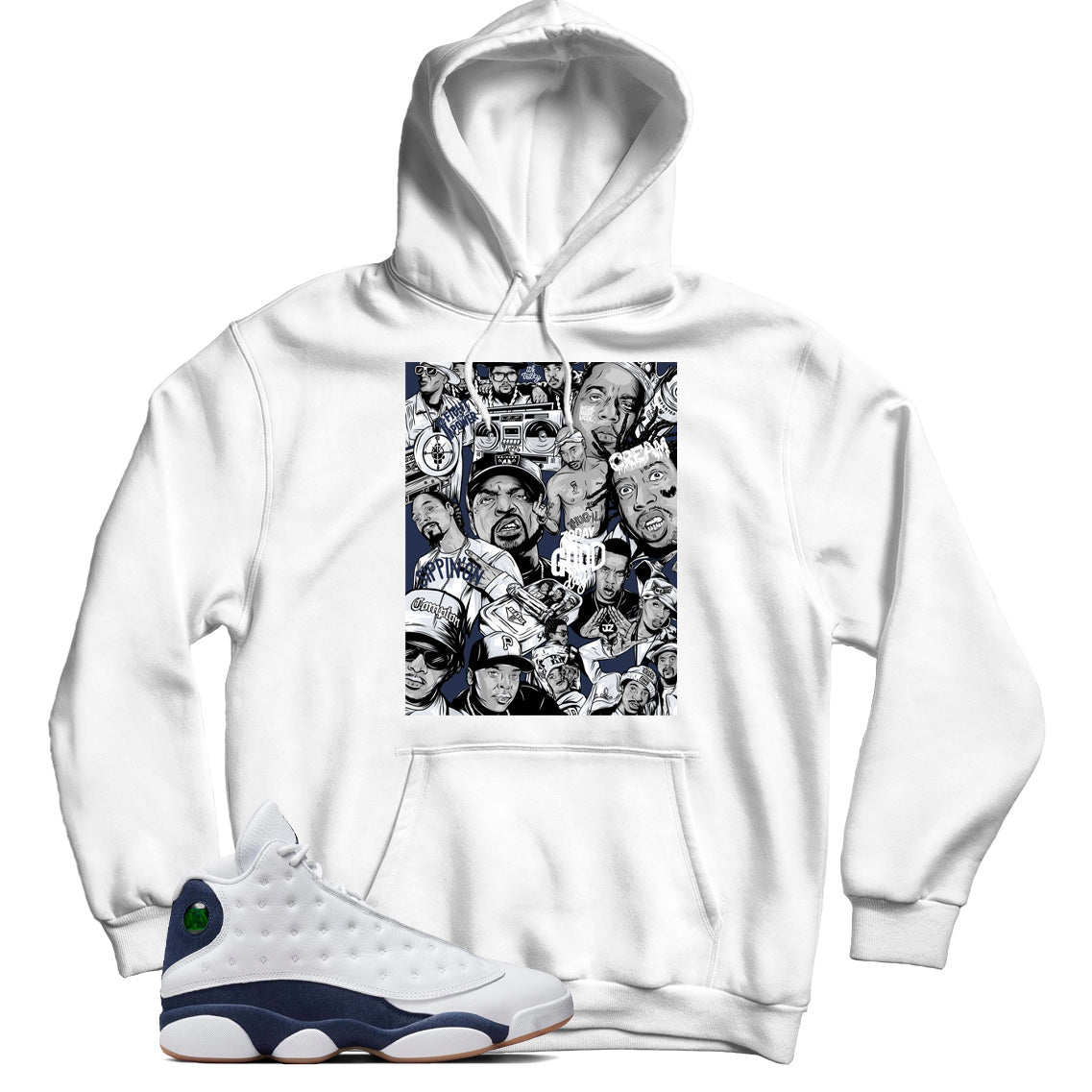 Jordan 13 Midnight Navy hoodie