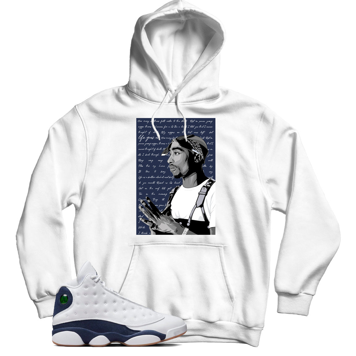 Jordan 13 Midnight Navy hoodie