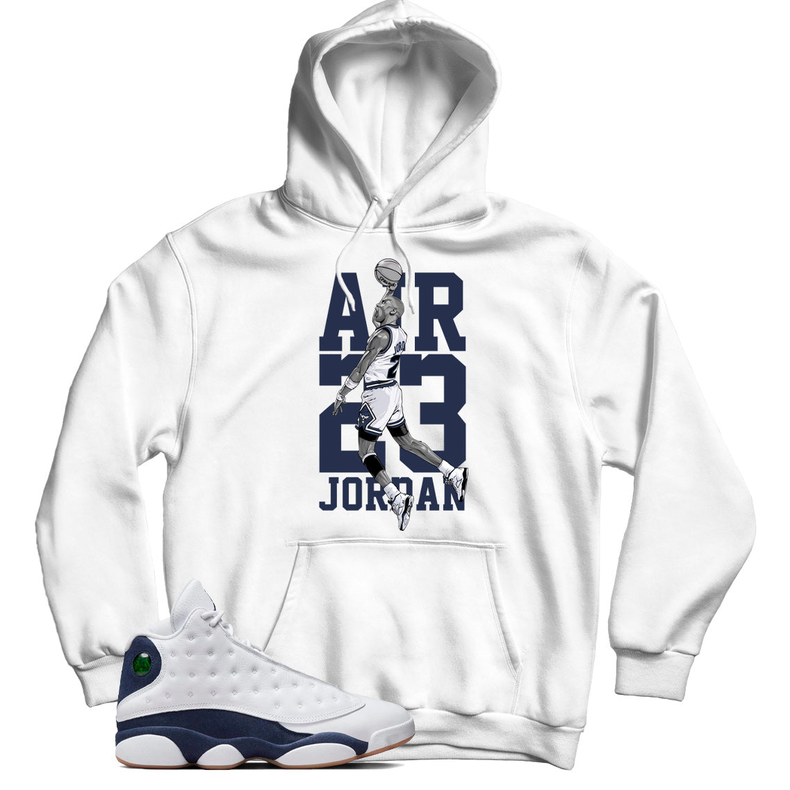 Jordan 13 Midnight Navy hoodie