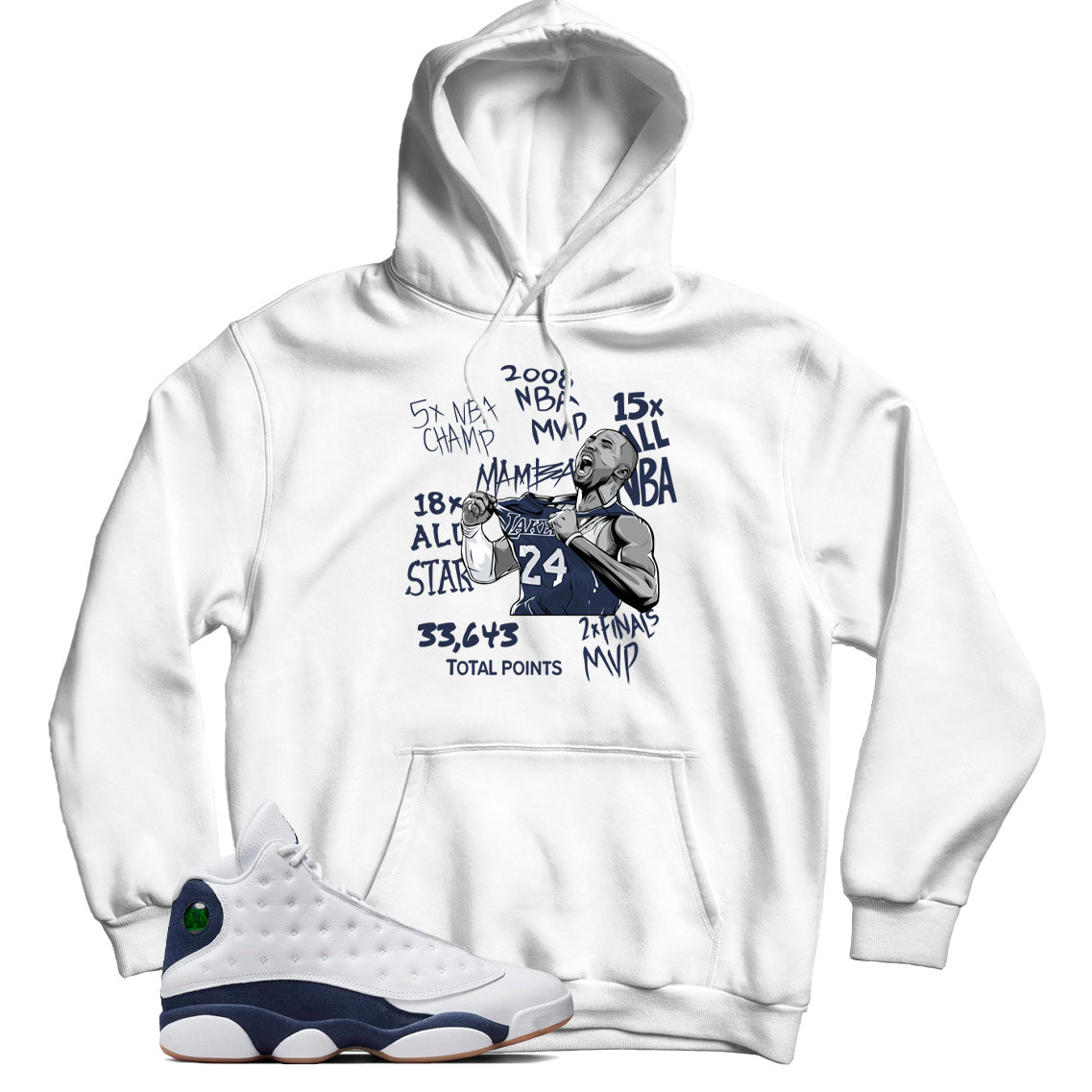 Jordan 13 Midnight Navy hoodie