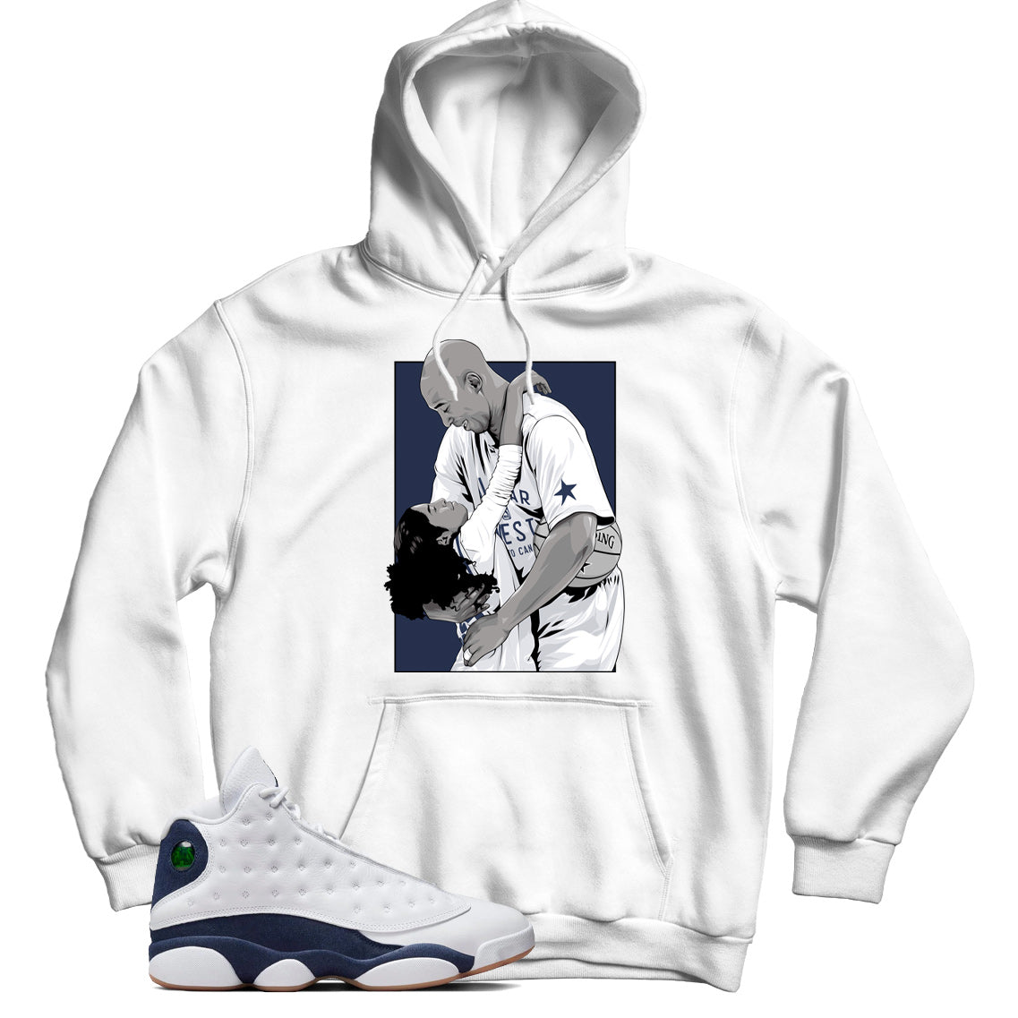 Jordan 13 Midnight Navy hoodie