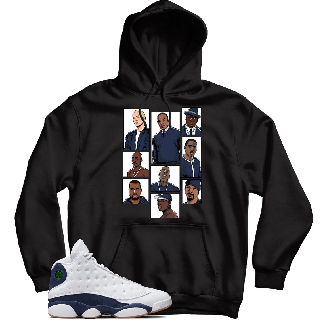 Jordan 13 Midnight Navy hoodie