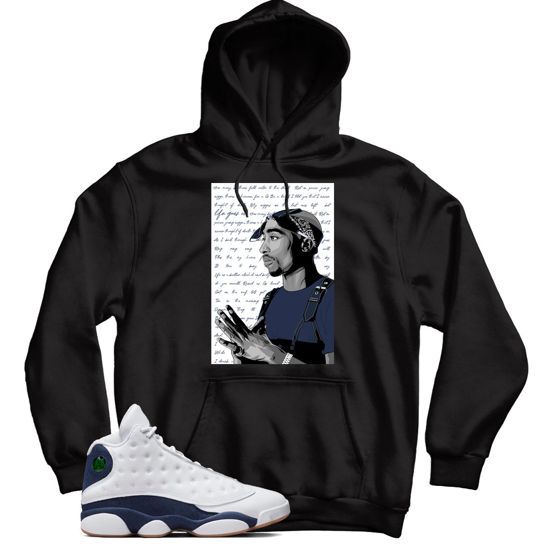 Jordan 13 Midnight Navy hoodie