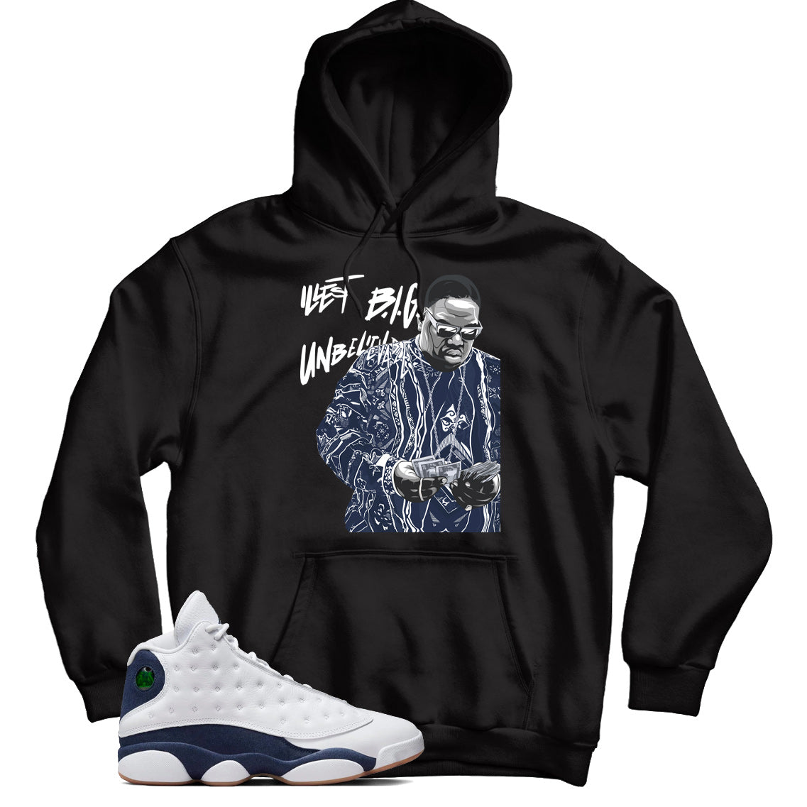 Jordan 13 Midnight Navy hoodie