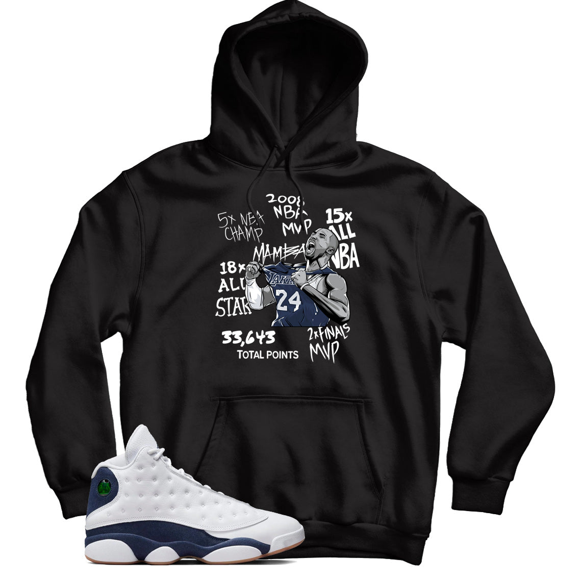 Jordan 13 Midnight Navy hoodie