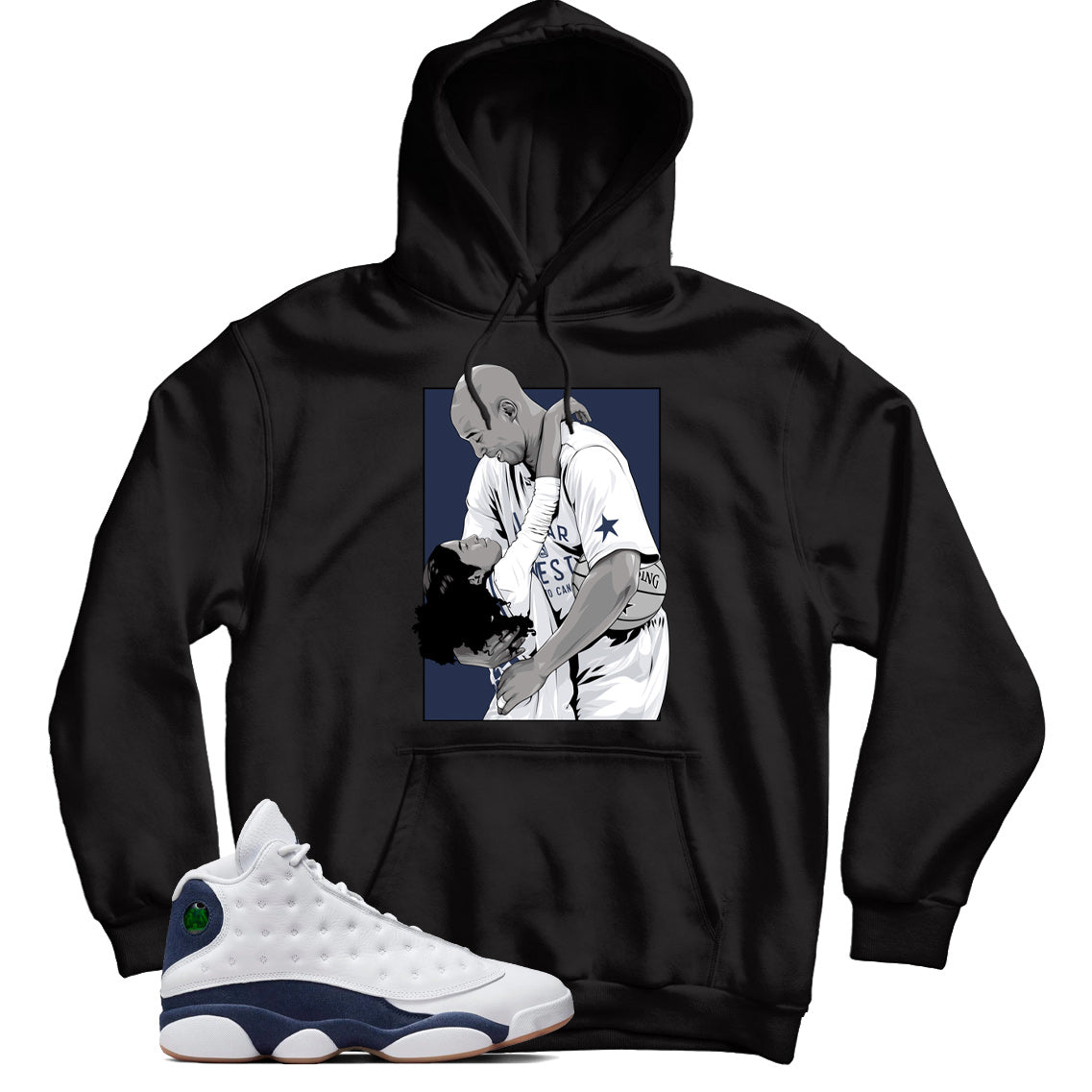 Jordan 13 Midnight Navy hoodie