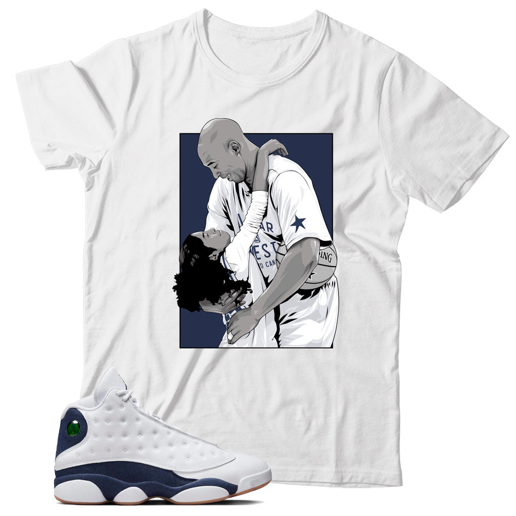 Jordan 13 Midnight Navy shirt