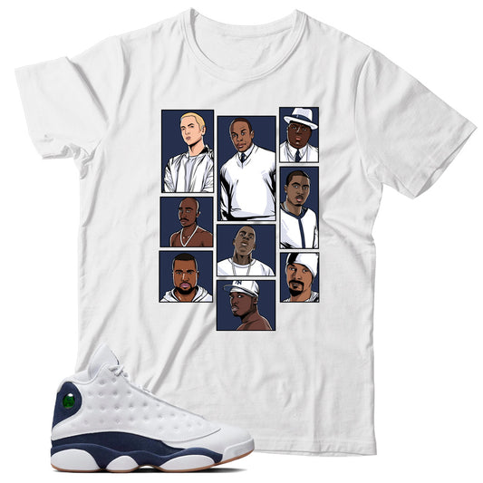 Jordan 13 Midnight Navy shirt