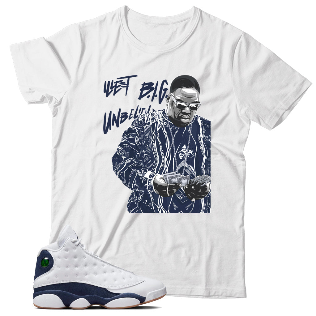 Jordan 13 Midnight Navy shirt