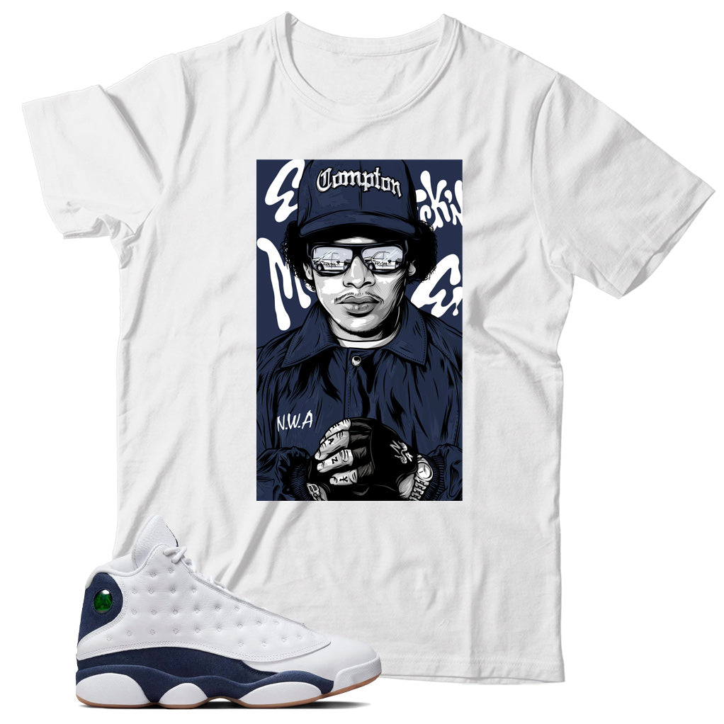 Jordan 13 Midnight Navy shirt