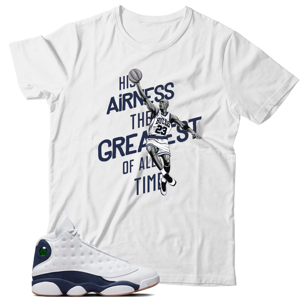 Jordan 13 Midnight Navy shirt