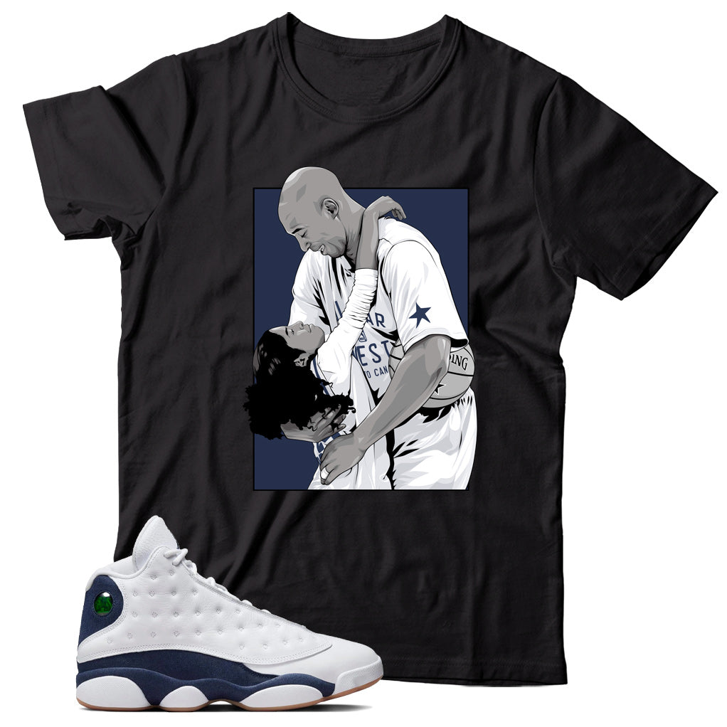 Jordan 13 Midnight Navy shirt