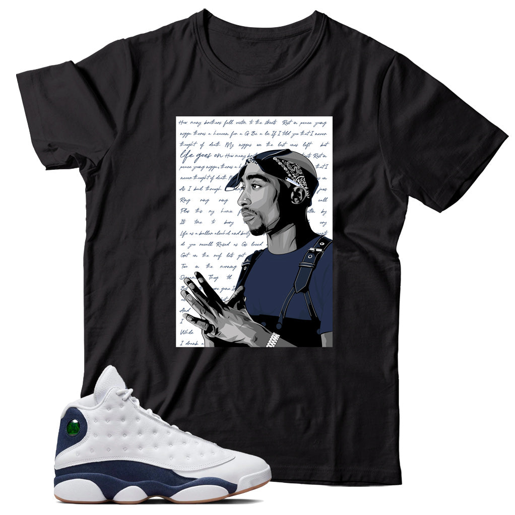 Jordan 13 Midnight Navy shirt