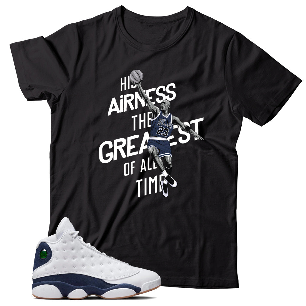 Jordan 13 Midnight Navy shirt